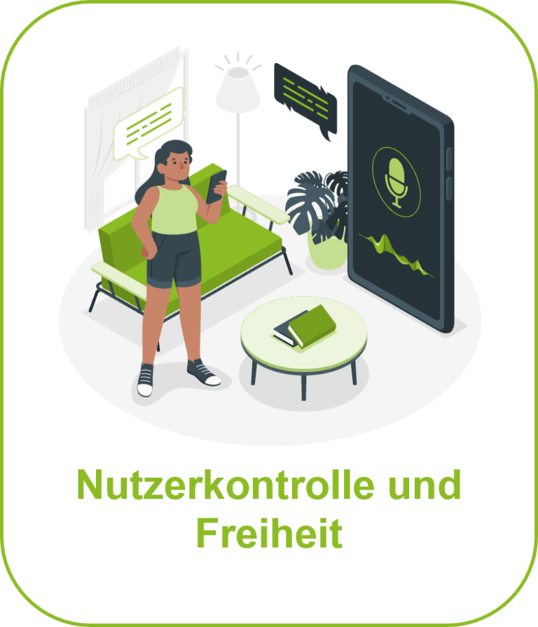Usability Heuristiken Nutzerkontrolle und Freiheit